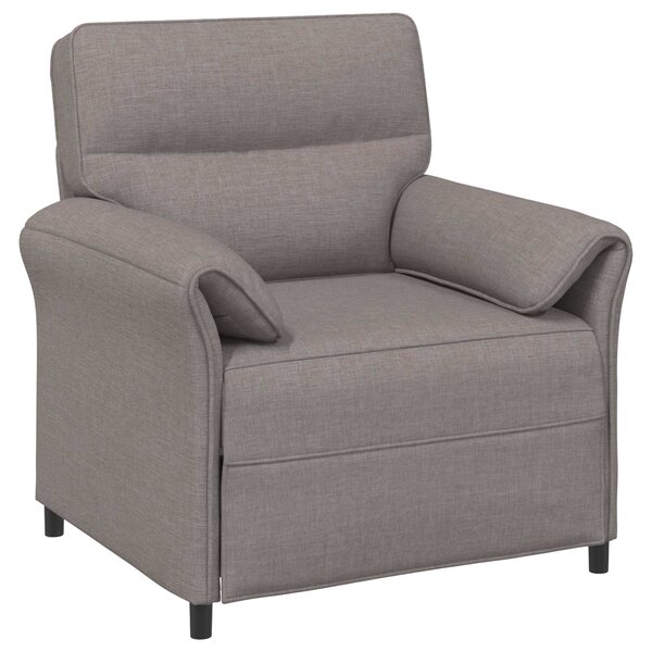 vidaXL Canapé 100  polyester  cadre en métal  MDF  Contreplaqué