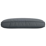vidaXL Coussin Anthracite 120 x 80 x 12 cm Tissu Oxford
