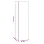 vidaXL Meubles TV 4 Pièces Sonoma gris 30 5x30x110 cm Bois d'ingénierie