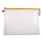 Pochettes de rangement à fermeture éclair a3 exacompta couleurs assorties - lot de 10