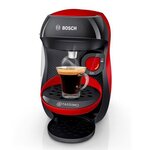 Machine à café multi-boissons - bosch - tassimo - t10 happy - rouge et anthracite