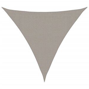 vidaXL Voile d'ombrage 160 g/m² triangulaire 3 6x3 6x3 6 m PEHD