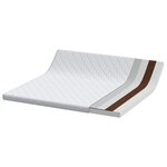vidaXL Matelas Blanc 200 x 180 cm Mousse