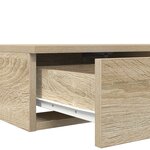 vidaXL Tiroirs de lit Chêne Sonoma 75x36 5x16 5 cm en bois d'ingénierie