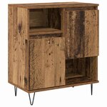 vidaXL Buffets 2 Pièces Bois ancien 120 x 35 x 70 cm Bois d'ingénierie