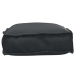 vidaXL Coussin pour assise de palette Noir 60 x 40 x 8 cm Tissu Oxford