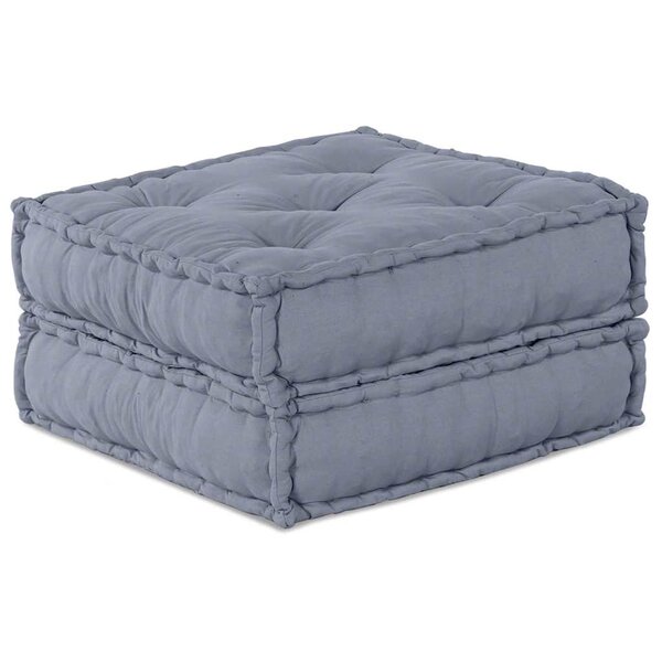 vidaXL Coussin Gris 70 x 70 x 36 cm Polyester