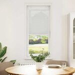 vidaXL Store plissé gris clair 45x100 cm largeur du tissu 44 4 cm