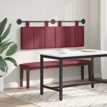 vidaXL Tête de lit suspendue Tissu