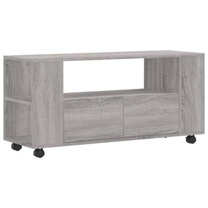 vidaXL Meuble TV sonoma gris 102x34 5x43 cm bois d'ingénierie