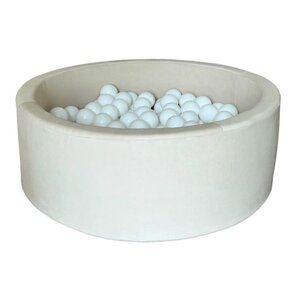 Piscine à balles Trinity 90 cm crème + 150 balles