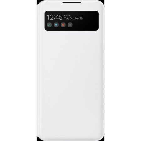 Samsung smart view cover galaxy a42 5g blanc