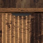 vidaXL Meuble de salle de bain haut Bois ancien 31.5 x 33 x 190 cm