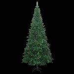 vidaXL Arbre de Noël artificiel pré-éclairé L 240 cm vert