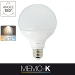 Ampoule led g95  culot e27  10w cons. (60w eq.)  cct température de lumière variable 2700k - 6000k