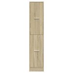 vidaXL Armoire d'apothicaire Chêne Sonoma 30x41x144 5 cm Bois d'ingénierie