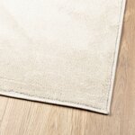 vidaXL Tapis OVIEDO à poils courts beige 200x200 cm