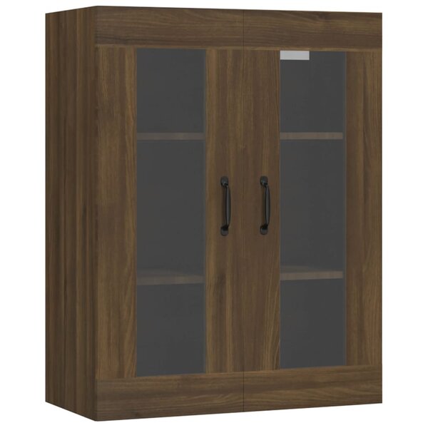 vidaXL Armoire murale suspendue Chêne marron 69 5x34x90 cm