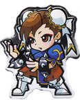 Pièce Chibi Street Fighter - Mini Fighters Chun-Li - Qualité BE Millésime 2021 1 dollar