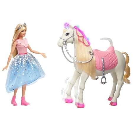 Barbie princess adventure princesse barbie et son cheval merveilleux - La  Poste