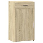 vidaXL Buffet chêne sonoma 50x42 5x93 cm bois d'ingénierie