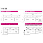 Lave-vaisselle à avancement automatique avec condenseur de buée - prélavage + lavage + triple rinçage + séchage - top31222 -  - aci