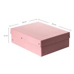 Purebox Pastel A4 100mm - Rose - X 5 - Falken