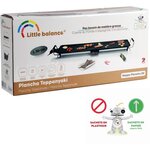 LITTLE BALANCE 8273 Happy Plancha 50, Plancha électrique 4-6 personnes, Anti-adhésive, Tous types d'aliments, 2000W, Noir / Inox