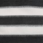 vidaXL Filet brise-vue anthracite et blanc 2x10 m PEHD 75 g/m²