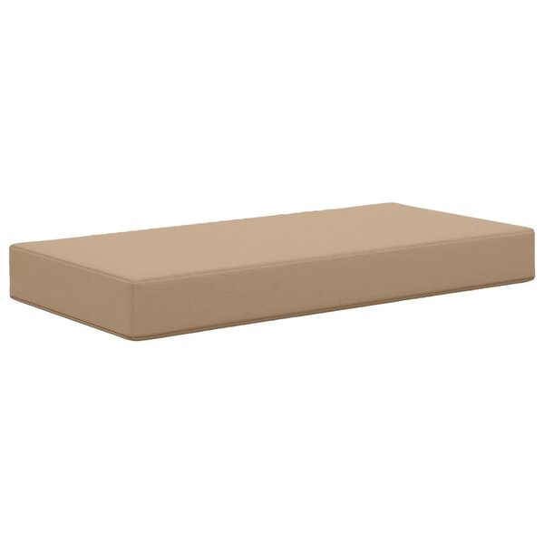 vidaXL Coussin de Siège d'Extérieur Taupe 80 x 40 x 8 cm
