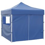 vidaXL Tente de fête Bleu 291 x 291 x 315 cm Tissu Oxford
