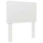vidaXL Tête de lit Blanc 75 cm Bois d'ingénierie