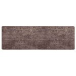 vidaXL Coureur de Tapis MARSA Gris 100 x 350 cm Polyester et PVC
