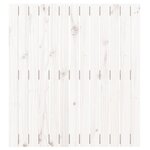 vidaXL Tête de lit murale Blanc 82 5x3x90 cm Bois massif de pin