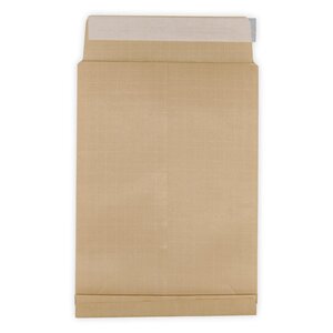 Lot de 10 enveloppes pochettes kraft armé à soufflet marron 229 x 324 + 30 mm