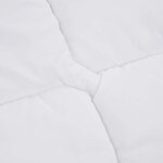 vidaXL Protège-matelas blanc 140x190 cm