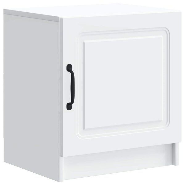 vidaXL Cabinet de chevet Blanc 43 x 34 5 x 47 cm Bois d'ingénierie