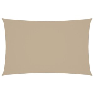 vidaXL Voile de parasol tissu oxford rectangulaire 5x8 m beige