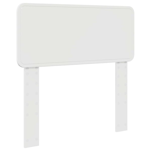 vidaXL Tête de lit Blanc Brillant 75 cm Bois d'ingénierie