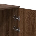 vidaXL Armoire de rangement chêne brun 40x45x103 5cm bois d'ingénierie