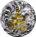 THE SHIP'S CAT 2 Once Argent Monnaie 2000 Francs CFA Gabon 2025