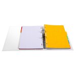 Classeur à levier PVC A4 D50mm Premium blanc EXACOMPTA