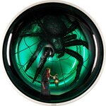 Monnaie ARACHNOPHOBIA Phobias Araignée 2 Oz Argent 10$ Cook Islands 2025 (PRÉCOMMANDE)