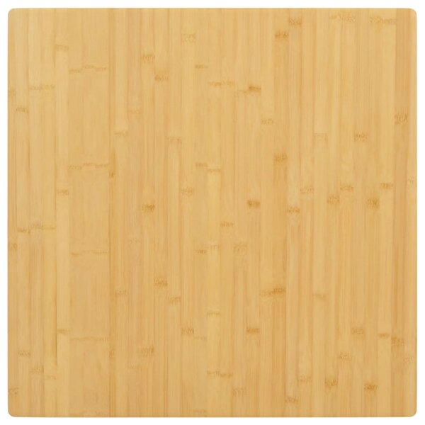 vidaXL Dessus de table 90x90x1 5 cm bambou