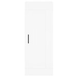 vidaXL Buffet haut Blanc 34 5x34x180 cm Bois d'ingénierie