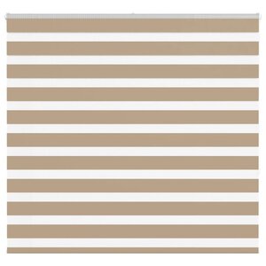 vidaXL Store zèbre marron sable largeur du tissu 160 9 cm polyester