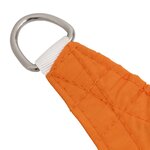 vidaXL Voile de parasol Tissu Oxford rectangulaire 2x4 5 m Orange