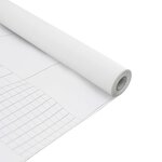 vidaXL Films pour fenêtre dépoli blanc PVC