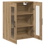 vidaXL Buffet chêne artisanal 69 5x34x90 cm bois d'ingénierie