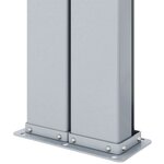 vidaXL Auvent latéral rétractable Bleu 180x1000 cm